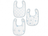 SwaddleDesigns Cotton Terry Velour Bitty Baby Bib